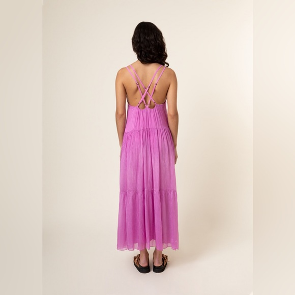 BNWT silky pink dress 💗 - Picture 3 of 11